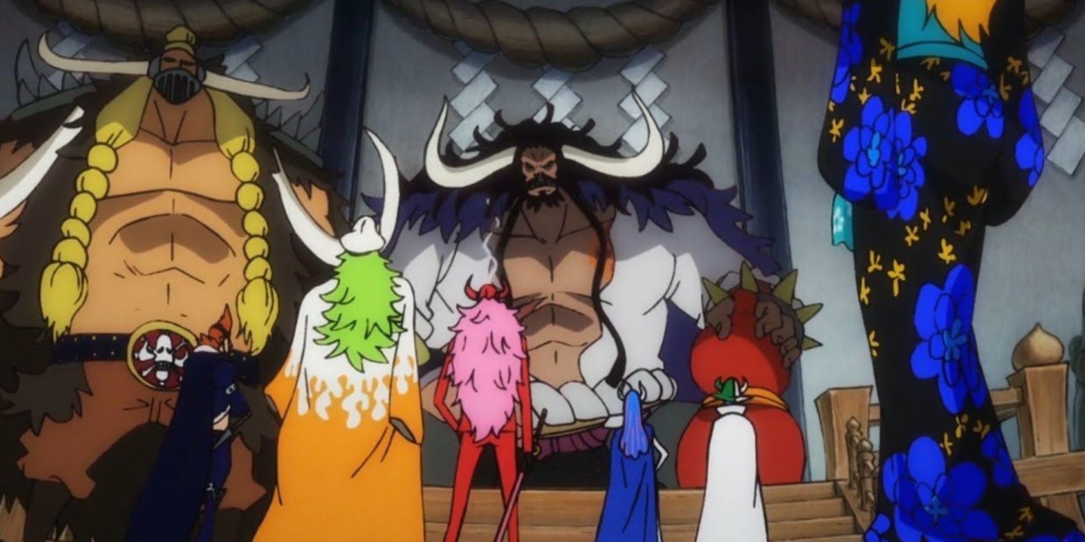 Kaido and Tobi Roppo in One Piece