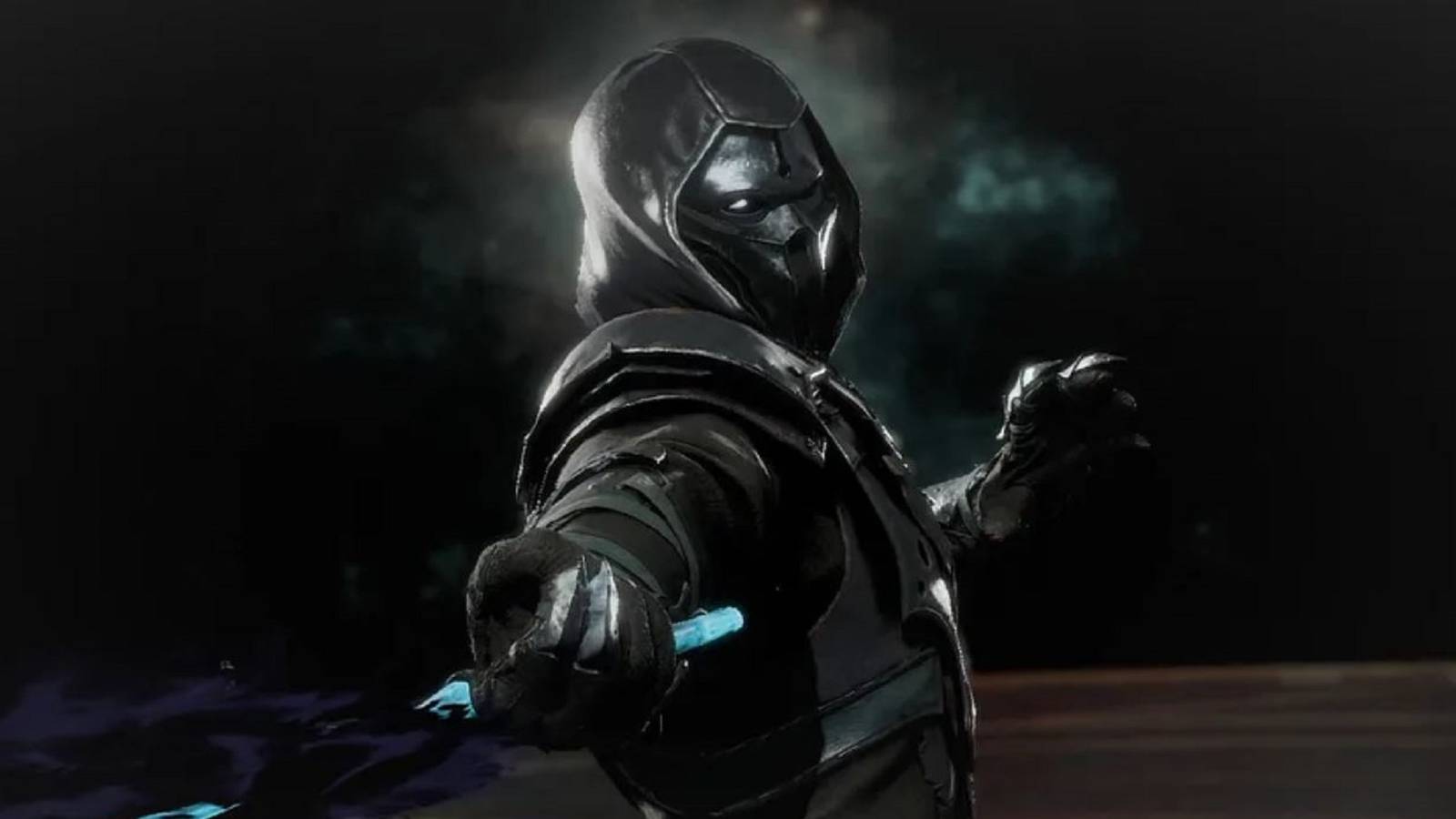 Noob Saibot from mortal kombat, ready for a fight 
