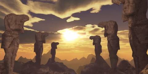 Korriban statues in Star Wars Knights of the Old Republic