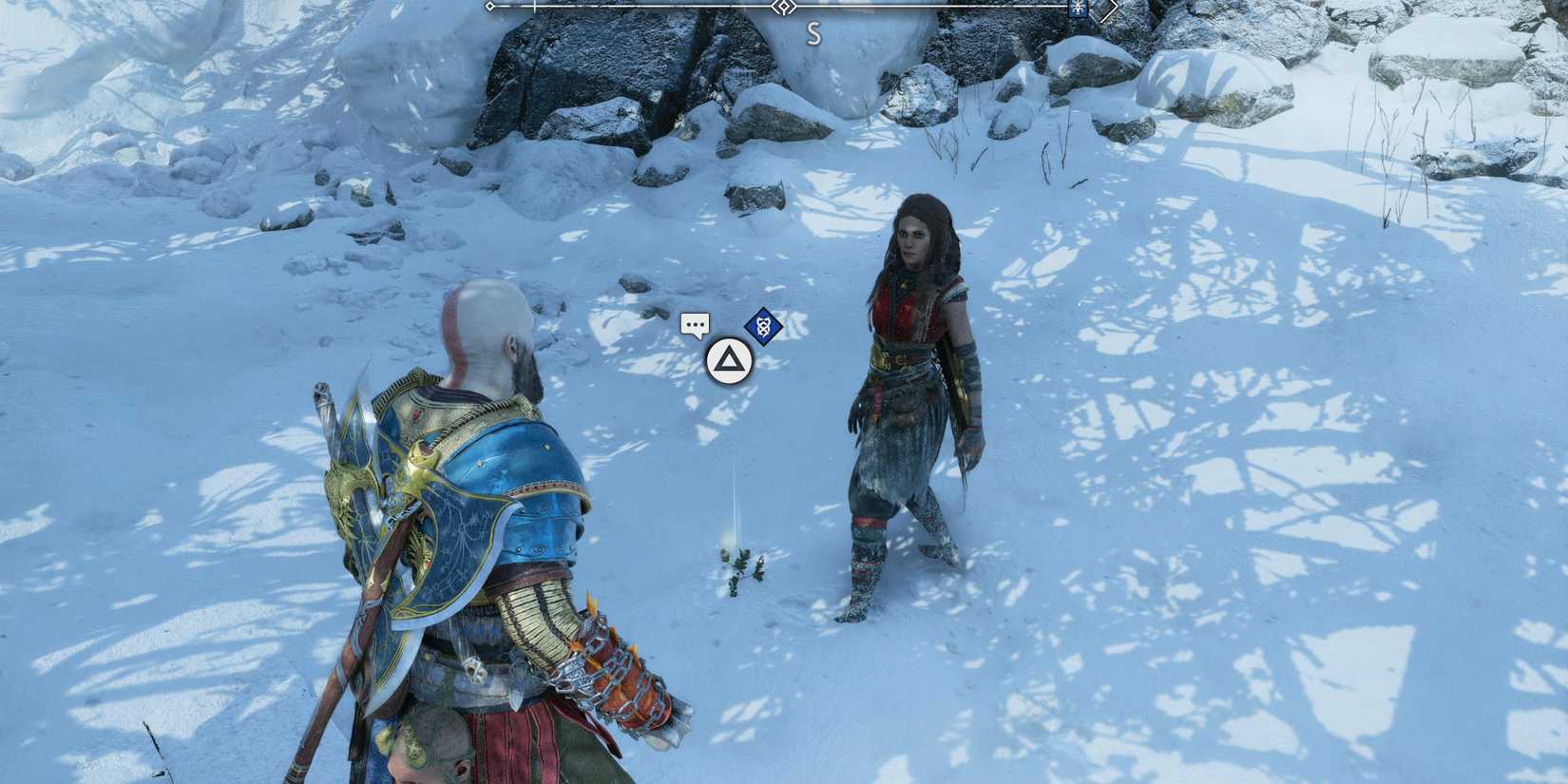 kratos and freya at the mirkweed plant