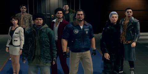 the party from like a dragon