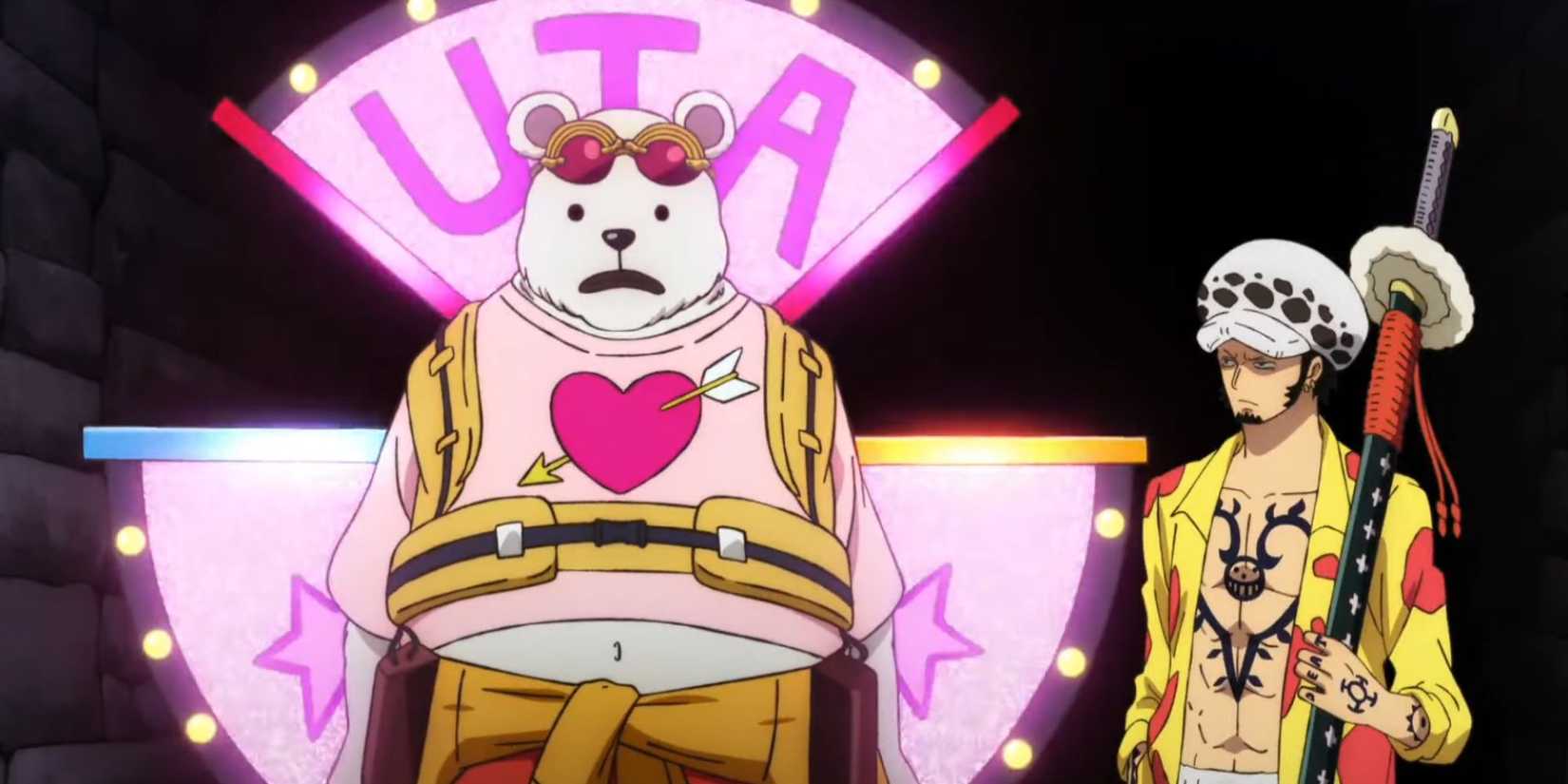 Law and Bepo in Uta's Elegia concert.