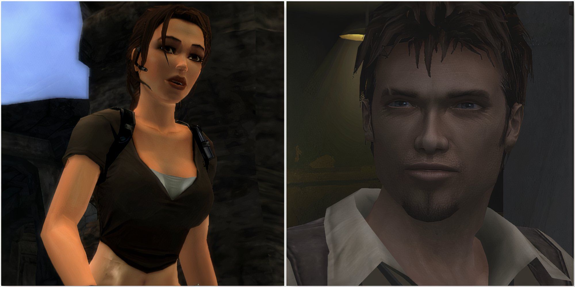 Lazarus in Ghosthunter and Lara Croft in Tomb Raider Legend