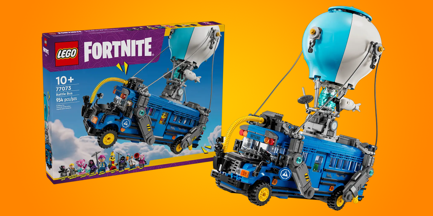 Наборы LEGO Fortnite наконец-то появились: соберите культовый боевой автобус, припасите ламу и дурр-бургер