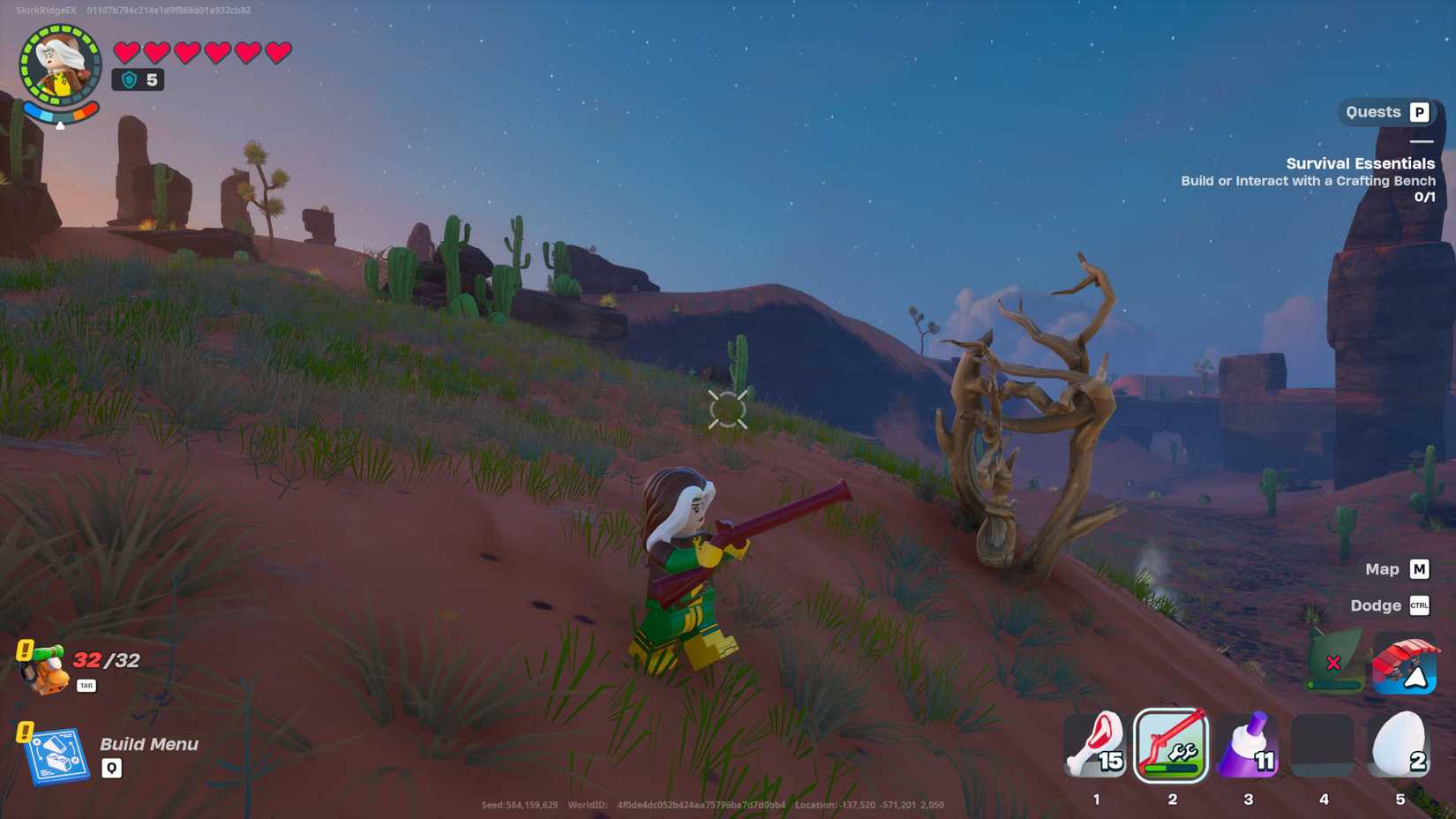 LEGO Fortnite Mahogany: A Pirate Musket made out of Mahogany.