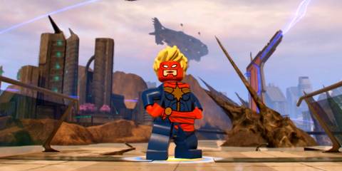 Captain Marvel in LEGO Marvel Super Heroes 2