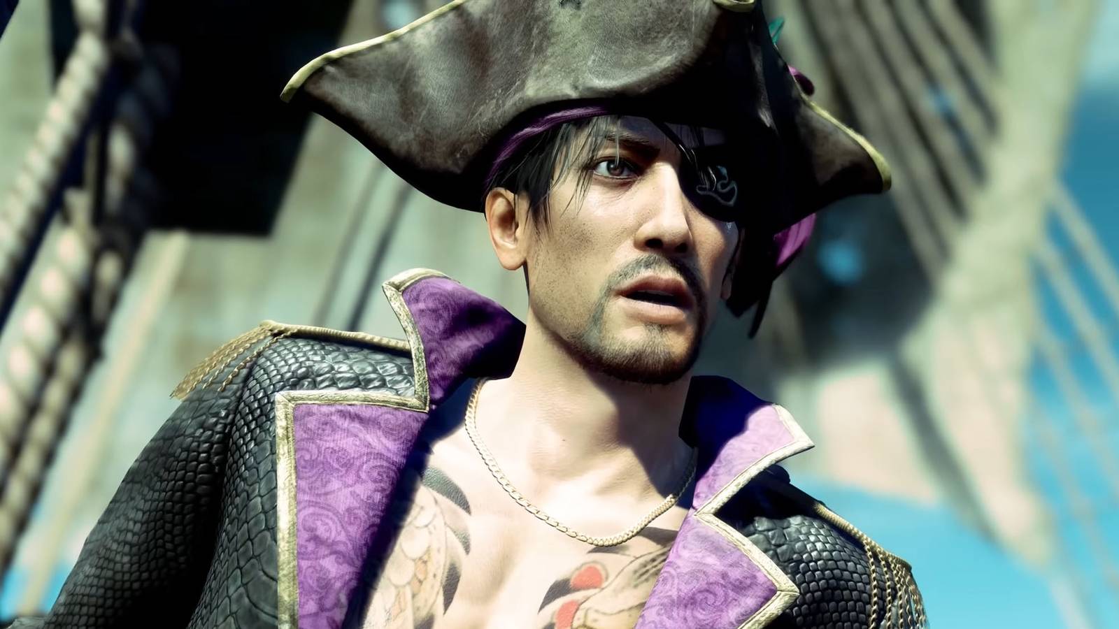 Like a Dragon Pirate Yakuza in Hawaii Captain Goro Majima