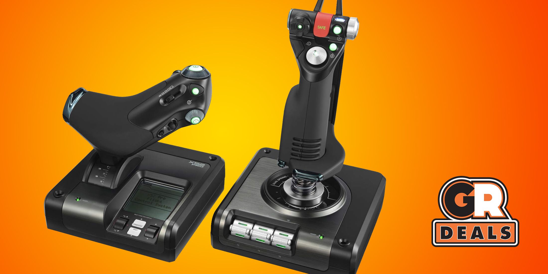 Logitech's Flight Sim System is Now $60 Off