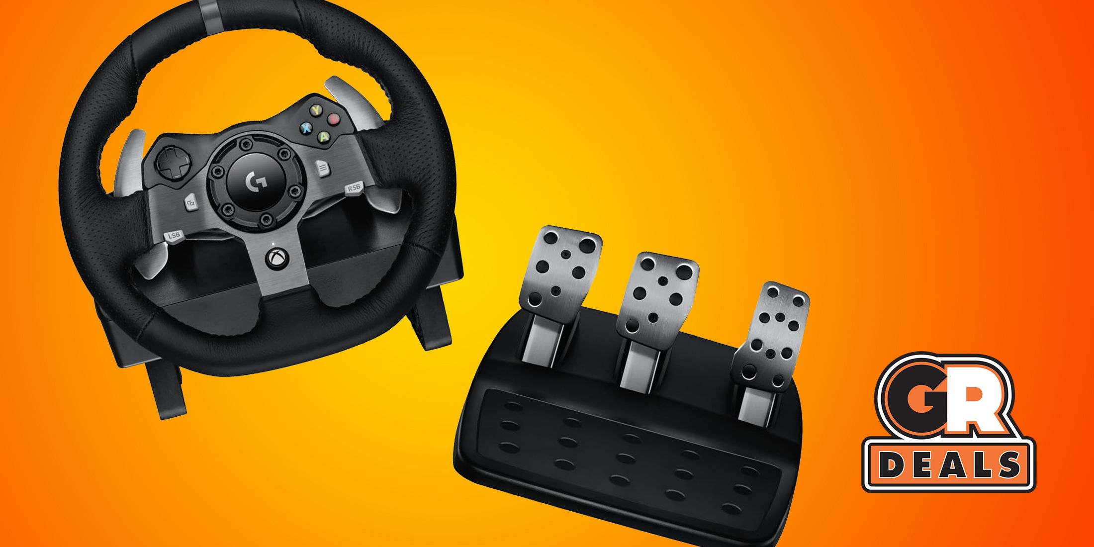 Logitech Popular Racing Wheel and Pedals With Force Feedback Is Now $70 Off