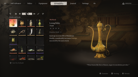 Best Drinks for Healing in Black Myth: Wukong - Loong Balm