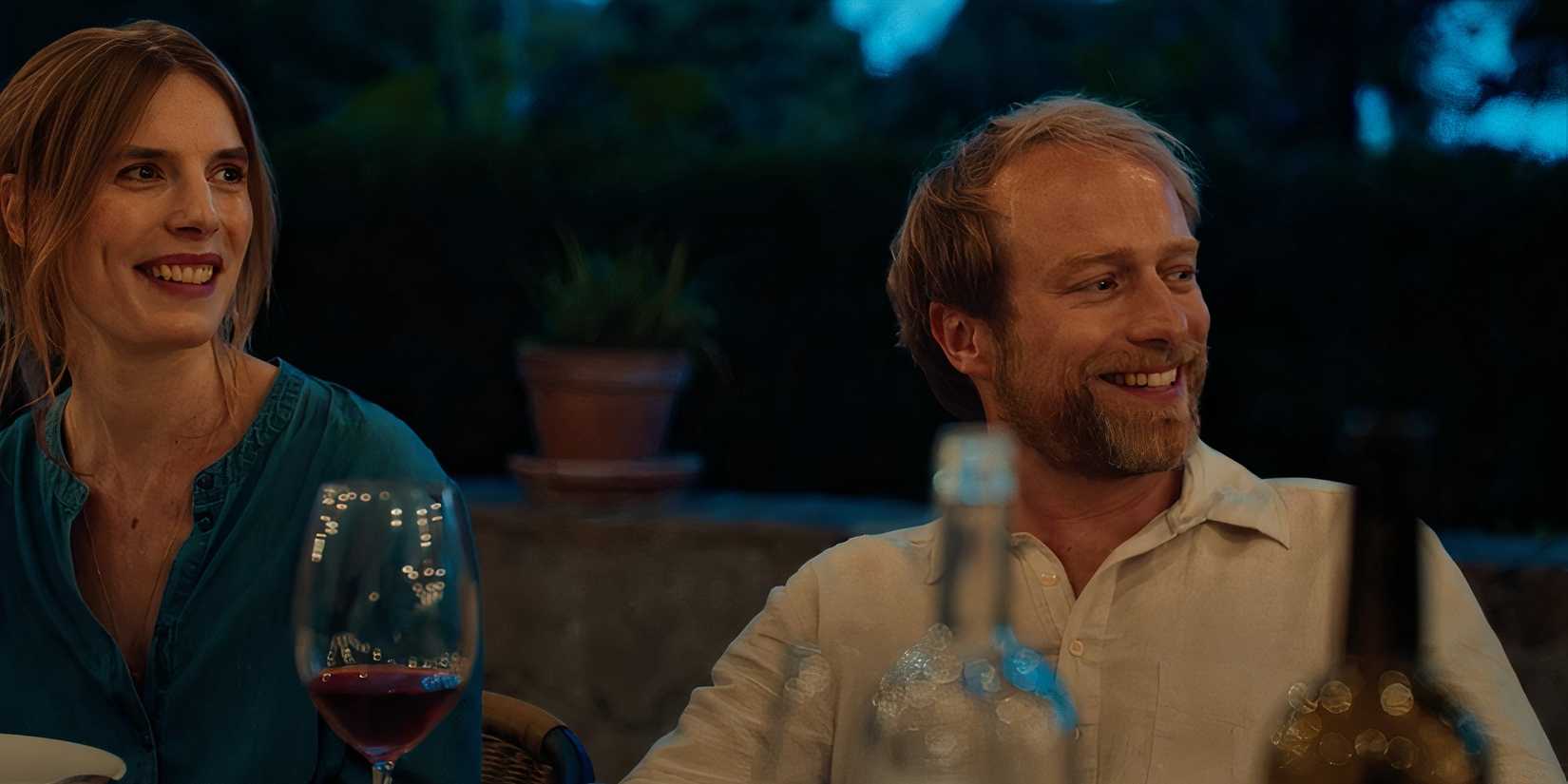 Louise and Bjorn in Speak No Evil (2022)