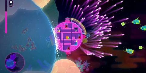 Lovers in a dangerous spacetime gameplay