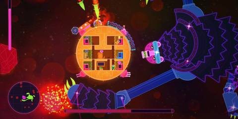 Lovers in a dangerous spacetime gameplay