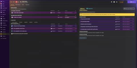 Luton Town FC Board Expectations FM24