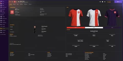 Luton Town Fc Club info FM24