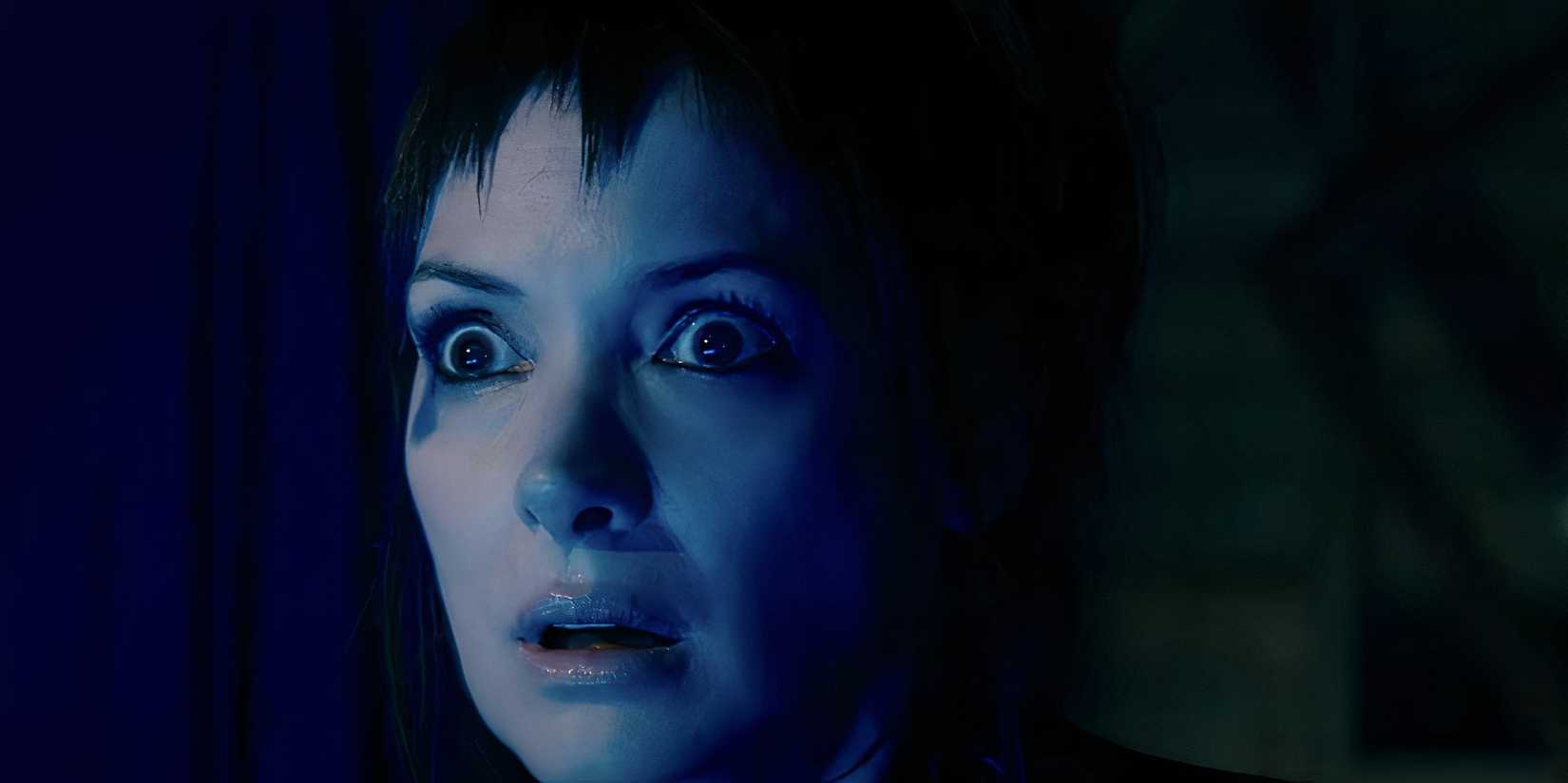 Lydia in Beetlejuice Beetlejuice