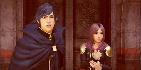 Machina and Rem in Final Fantasy Type-0-1