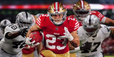 madden-nfl-25-christian-mccaffrey-san-francisco-49ers-madden-curse-injury-4-weeks