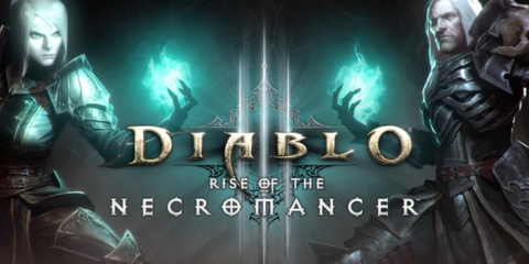 Main logo of Diablo Rise of the Necromancer