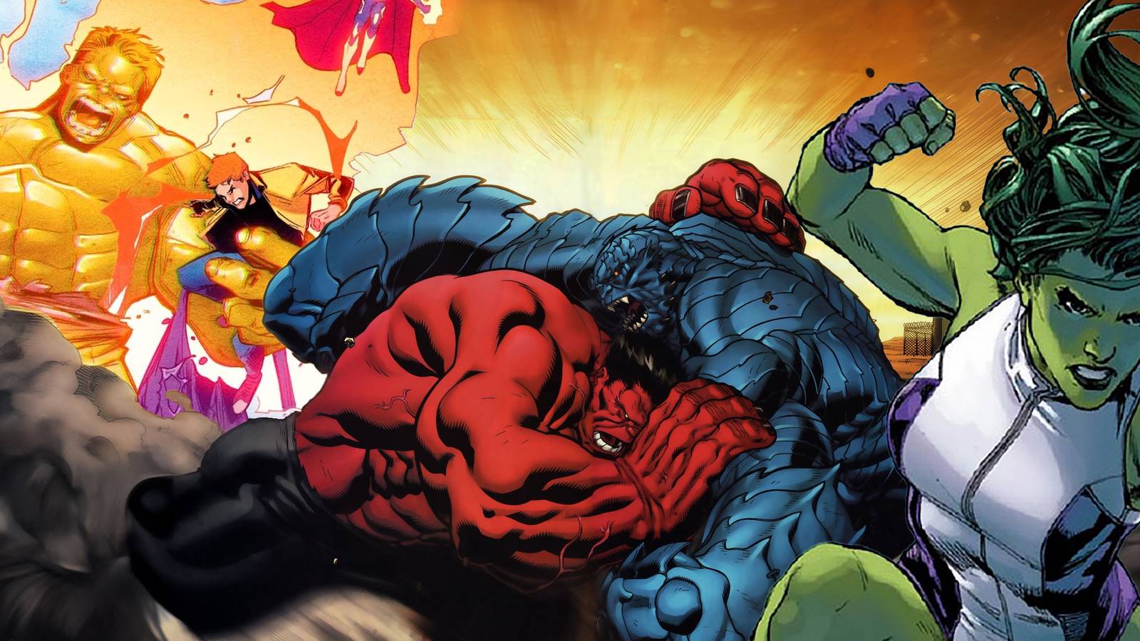 Hulk Title Color In Marvel: Every Major Hulk Color, Explained