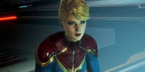 Captain Marvel in Marvel Future Revolution