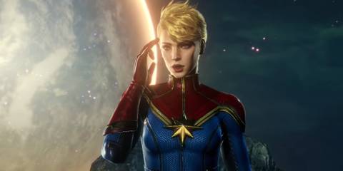 Captain Marvel in Marvel Future Revolution