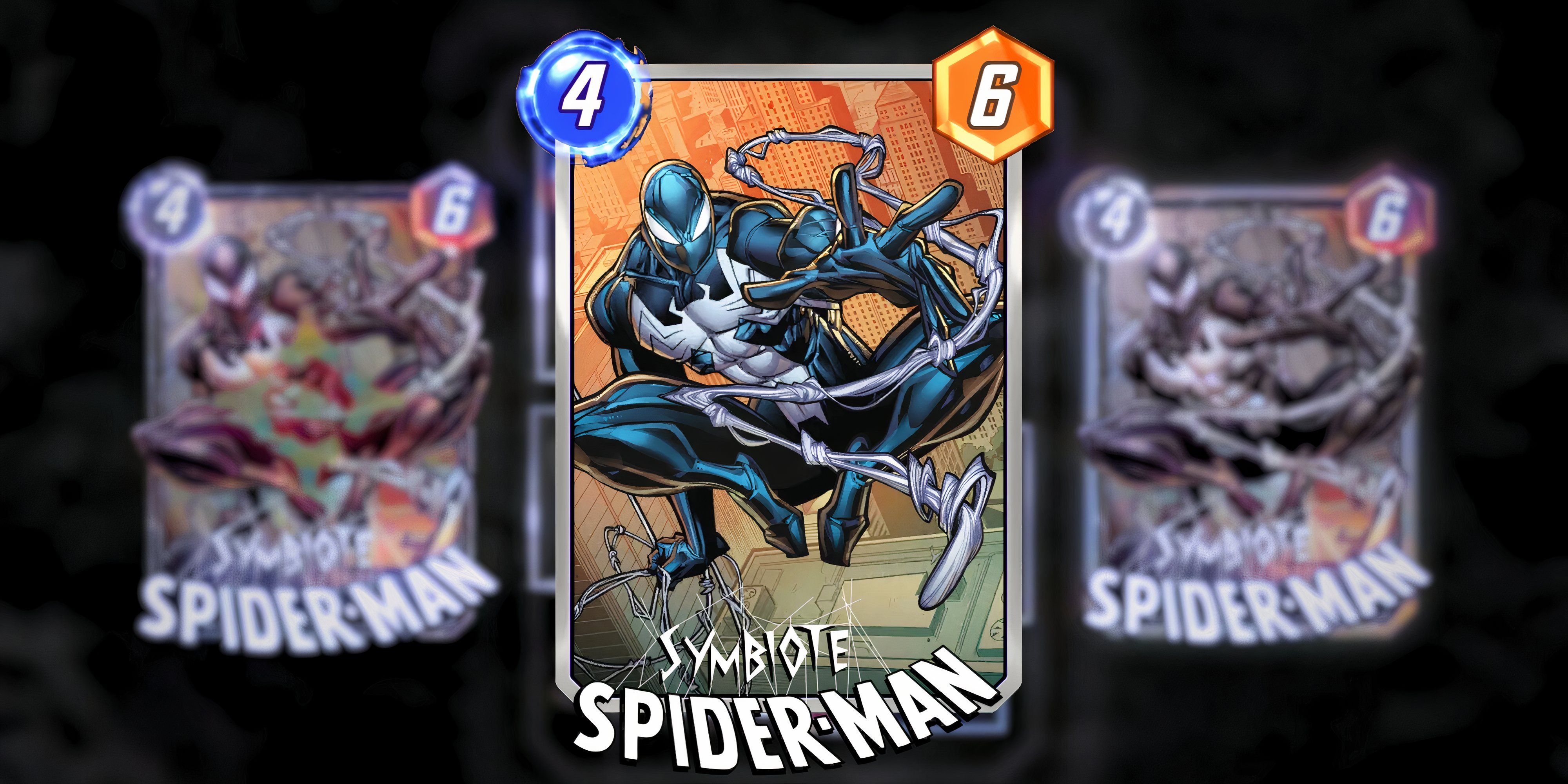 symbiote spider-man in marvel snap.