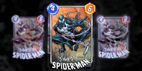 symbiote spider-man in marvel snap.