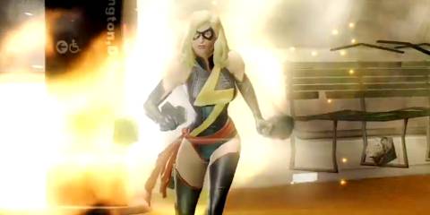 Captain Marvel in Marvel Ultimate Alliance 2