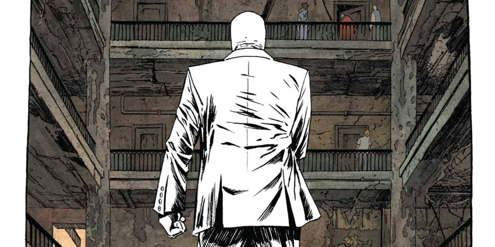 Mr. Knight with his back turned