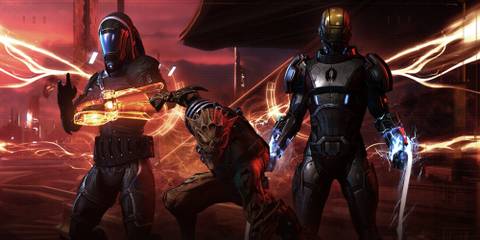 Screenshot of Mass Effect 3 multiplayer gameplay