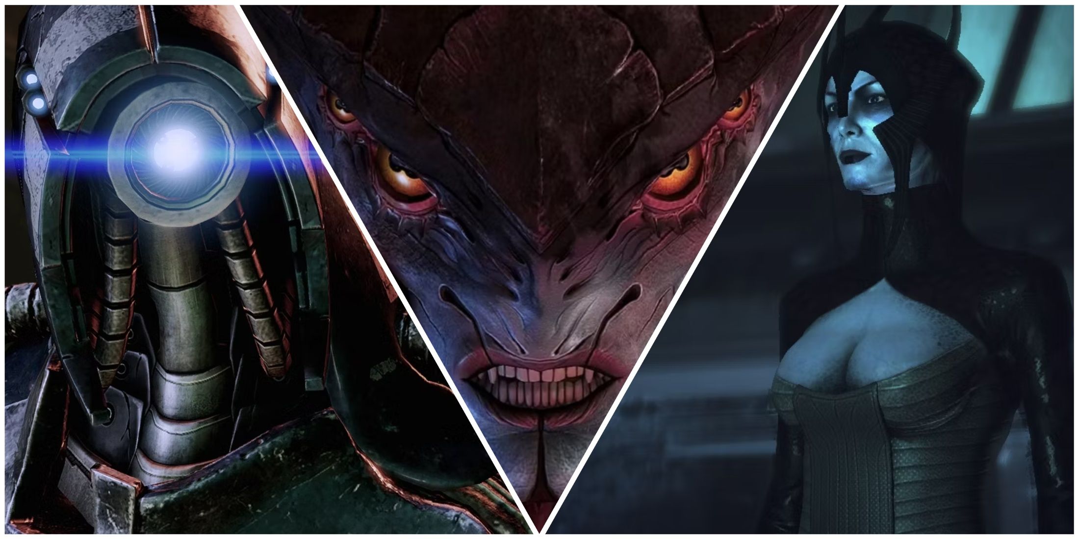 mass effect alien races