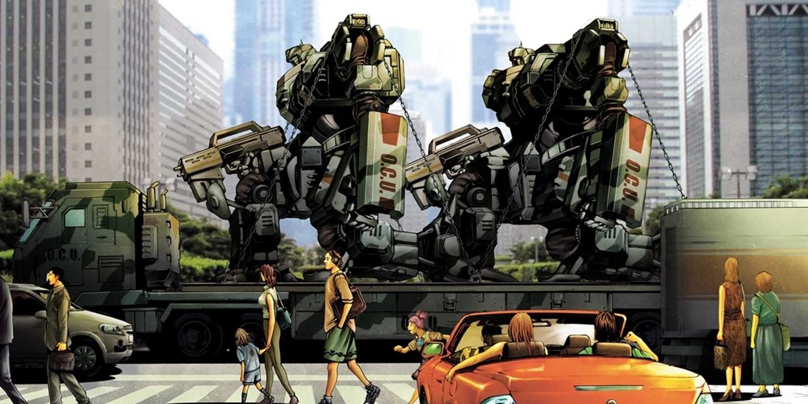 Mecha Manga Without Anime- Front Mission Dog Life & Dog Style