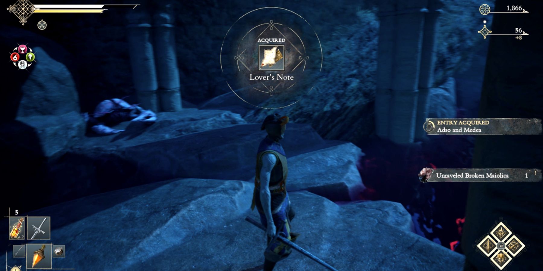 The Lovers Quest (Medea & Adso Locations) In Enotria: The Last Song