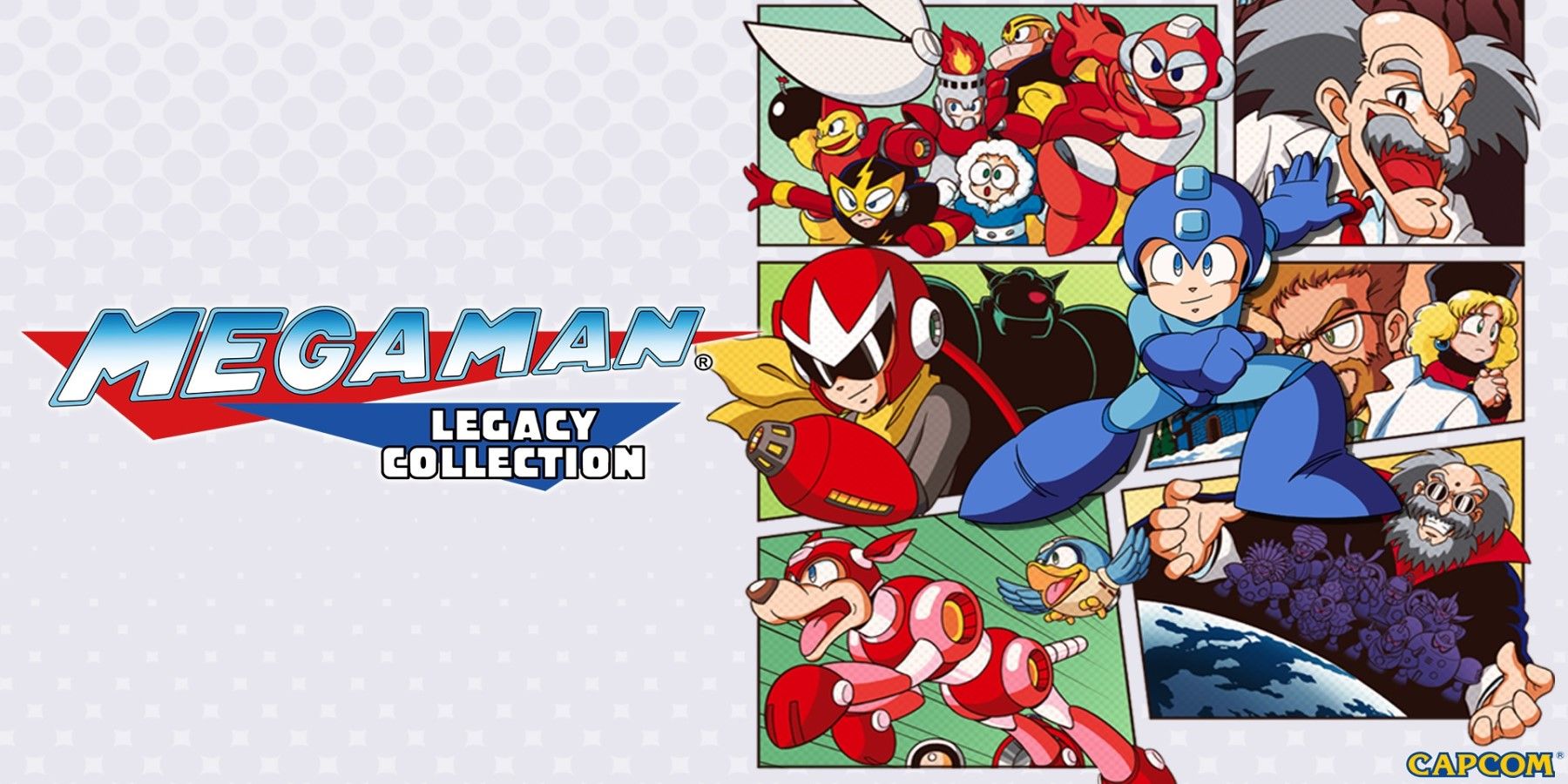 Mega Man Legacy Collection Key Art