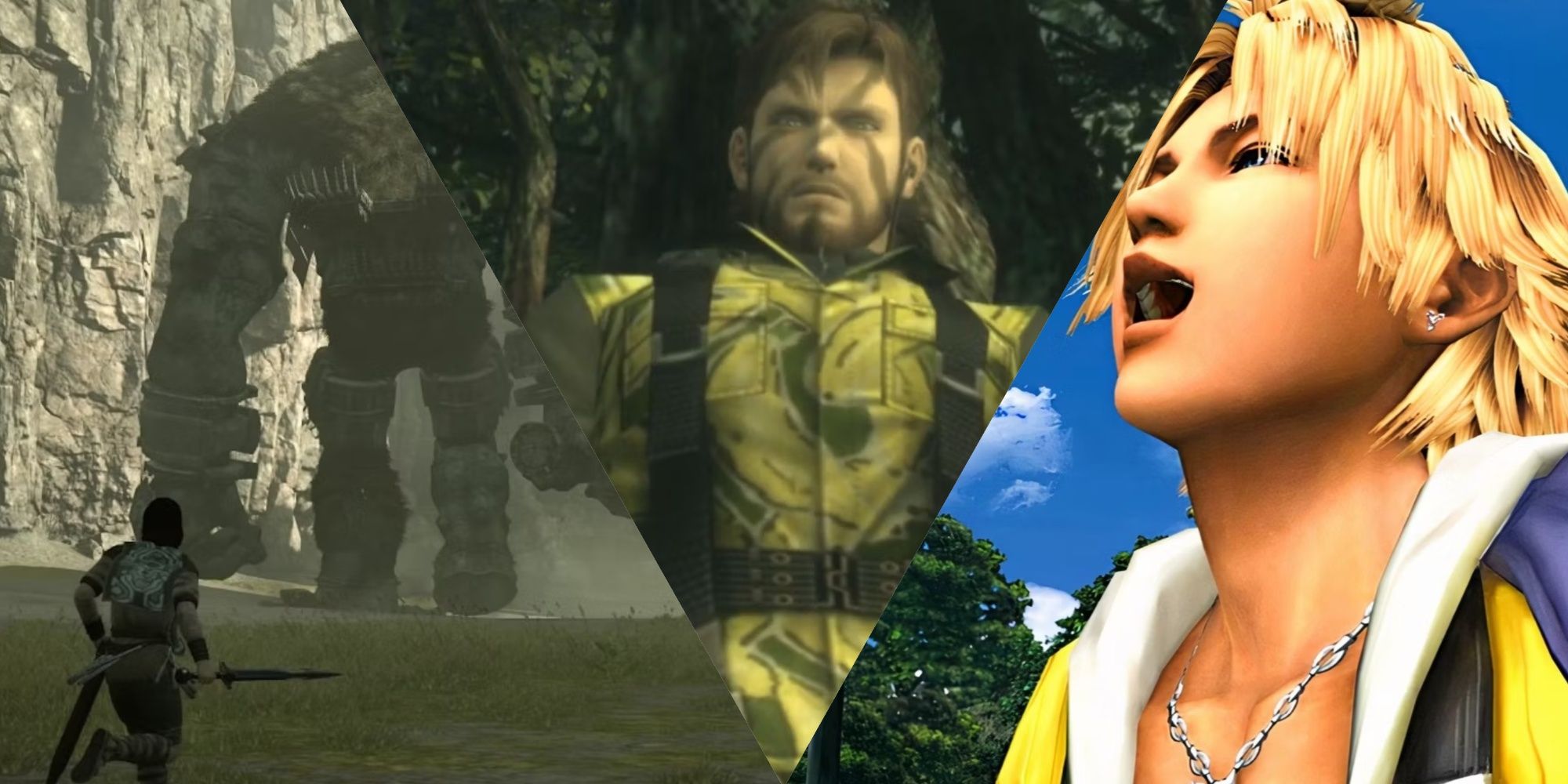 Metal Gear Solid, Shadow of The Colossus and Final Fantasy 10 Best Looking Games On PS2