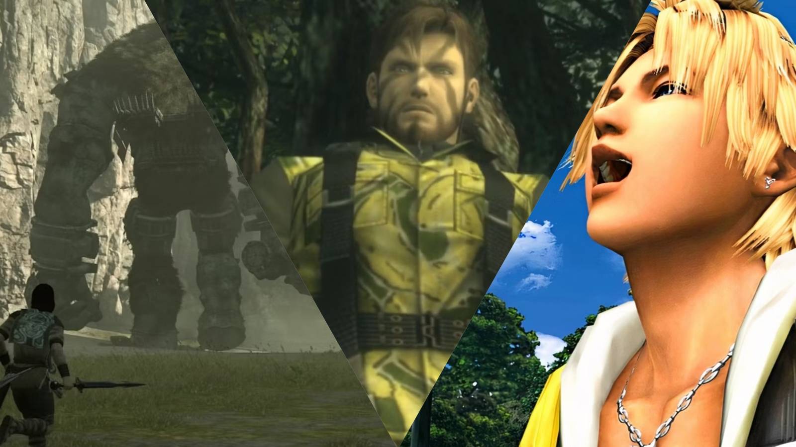 Metal Gear Solid, Shadow of The Colossus and Final Fantasy 10 Best Looking Games On PS2