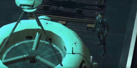 snake staring at a cipher camera