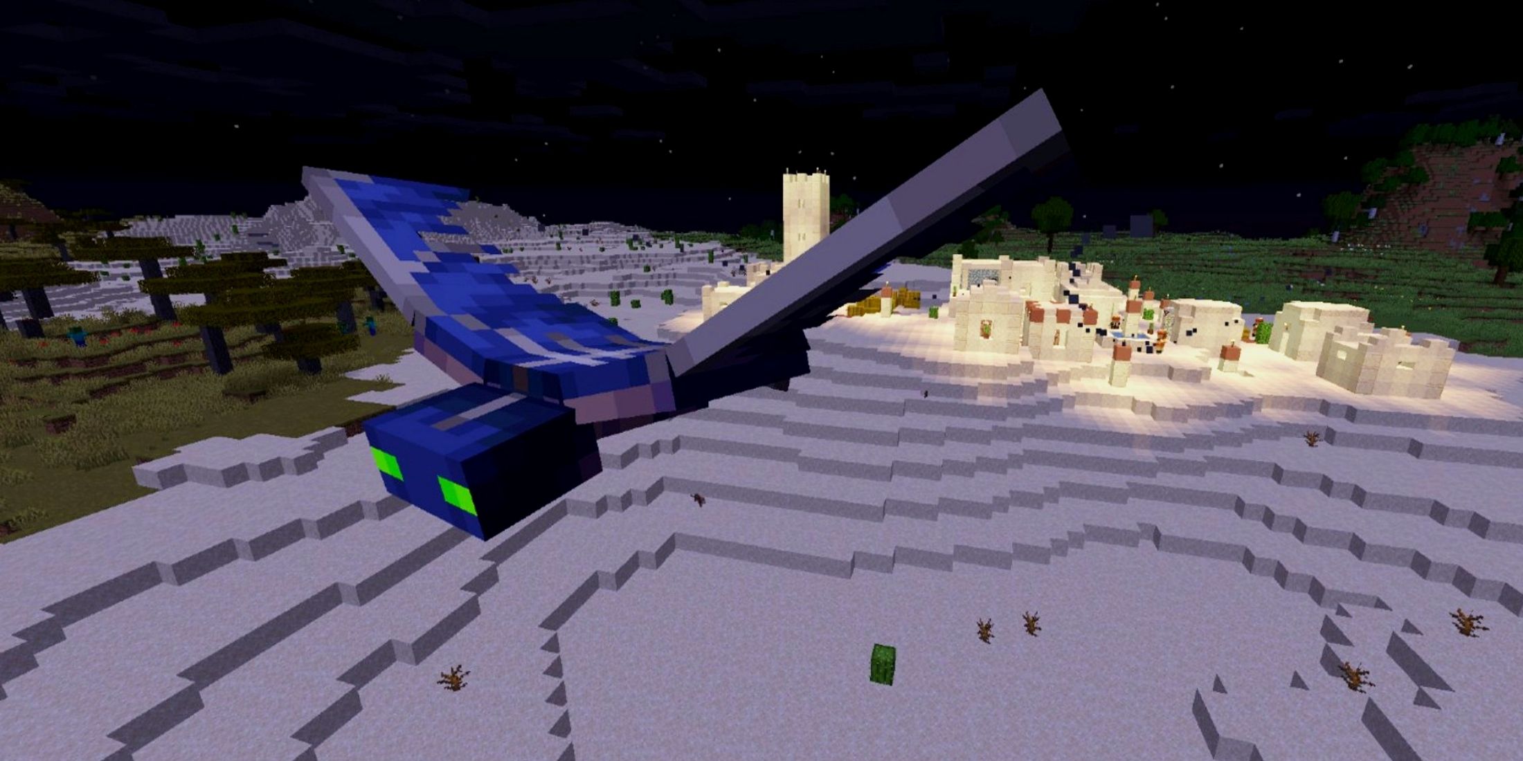 Minecraft Fan Artist Designs Realistic Phantom, and It's Utterly Terrifying