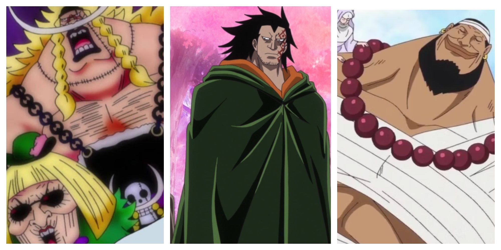 Weevil and Buckin, Dragon, and Urouge, all have not met Luffy personally