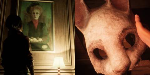 portraits and the huntress mask