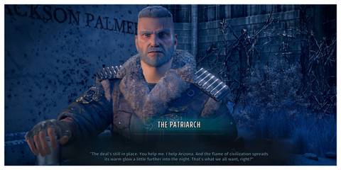 Wasteland 3 - Steam Screenshot (Dialogue With The Patriarch)