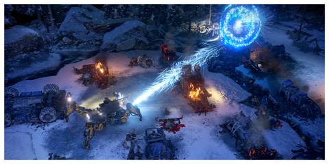 Wasteland 3 - Steam Screenshot (A Battle In The Snow)