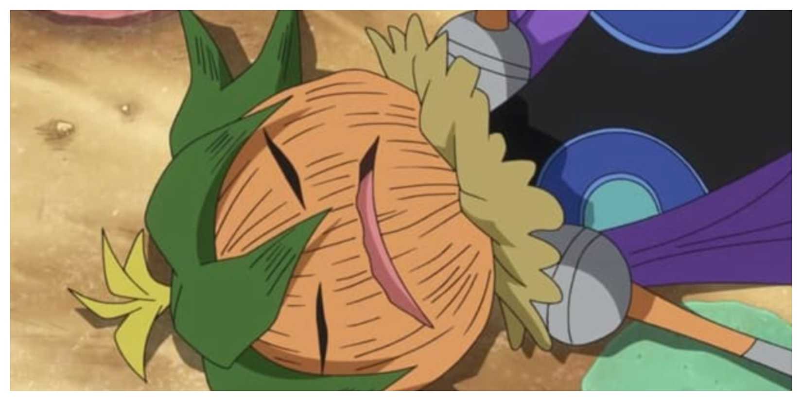 Charlotte Kato, a pumpkin-esque being who may or may not be human