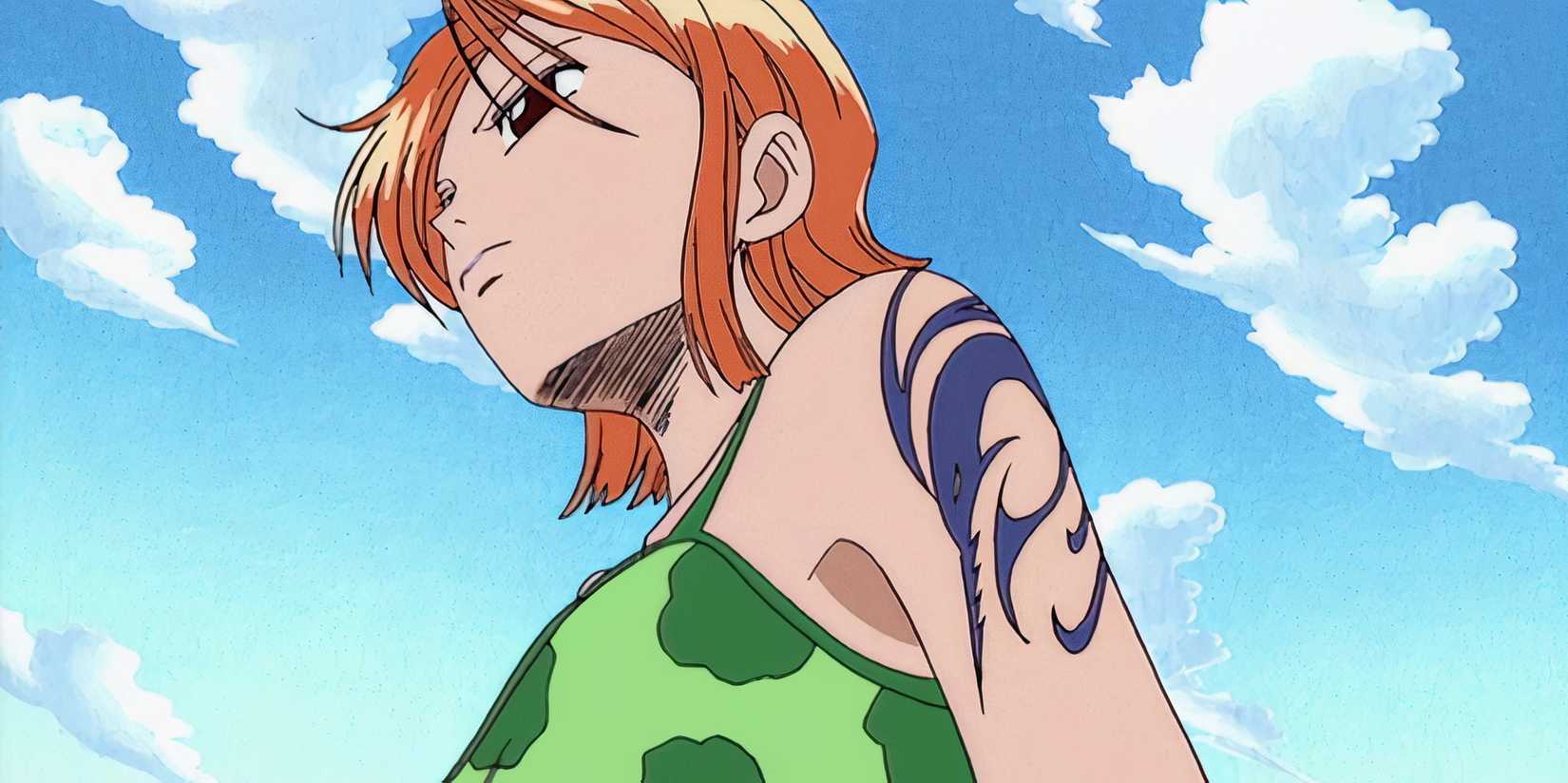 Nami's outfit during the Arlong Park arc
