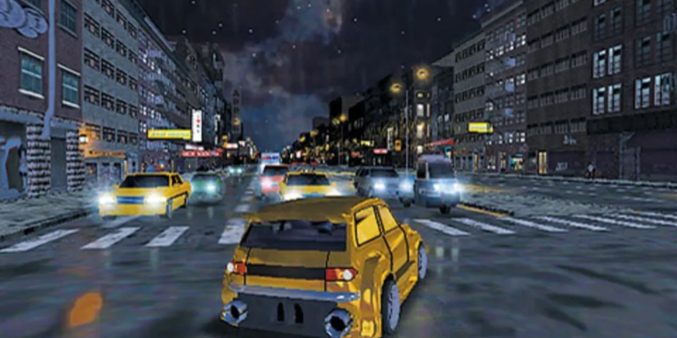 traffic crash in Drifting in Midnight Club: Street Racing