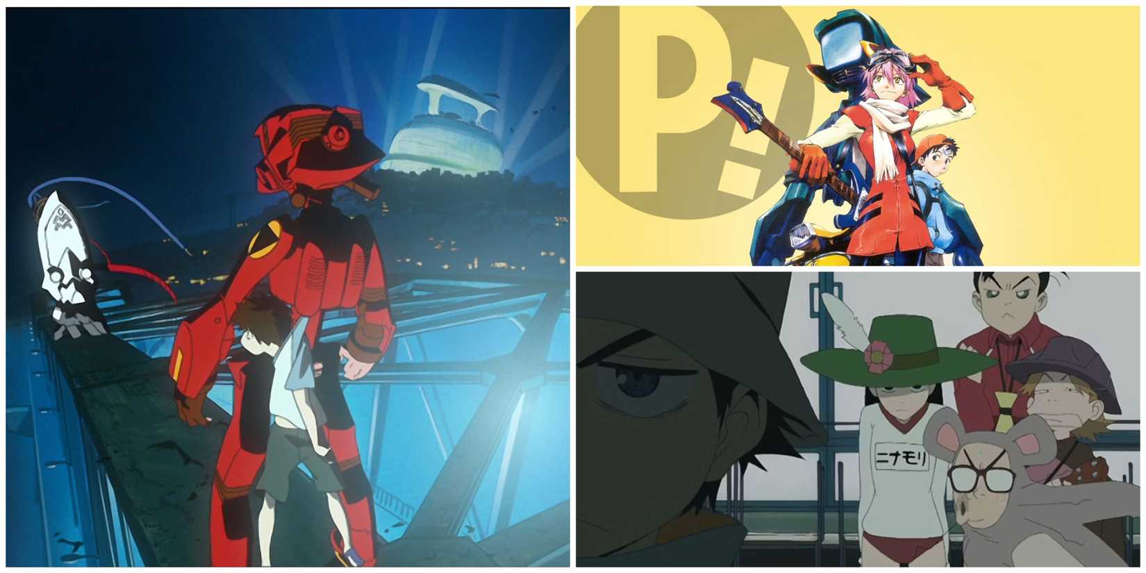 images from the anime FLCL
