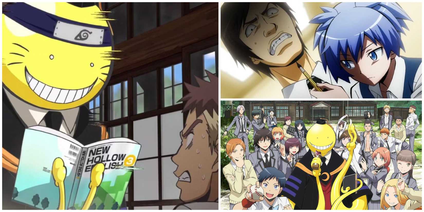 images from Assassination Classroom