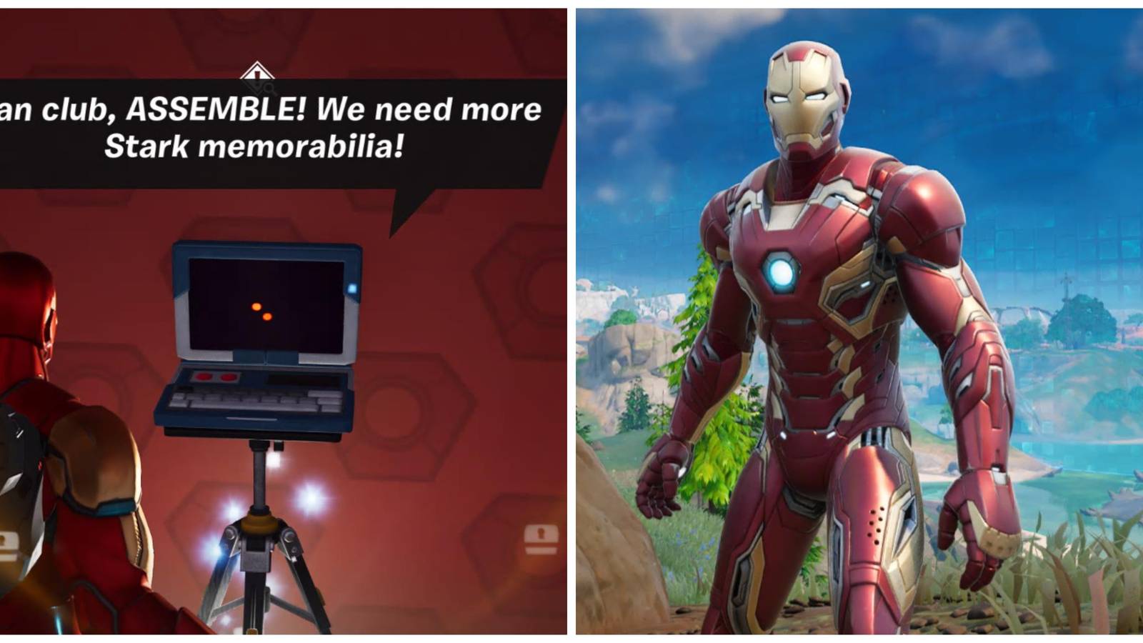 iron man secret fan club and iron man mark 45