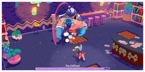 Going Under - Steam Screenshot (Fighting A Boss)